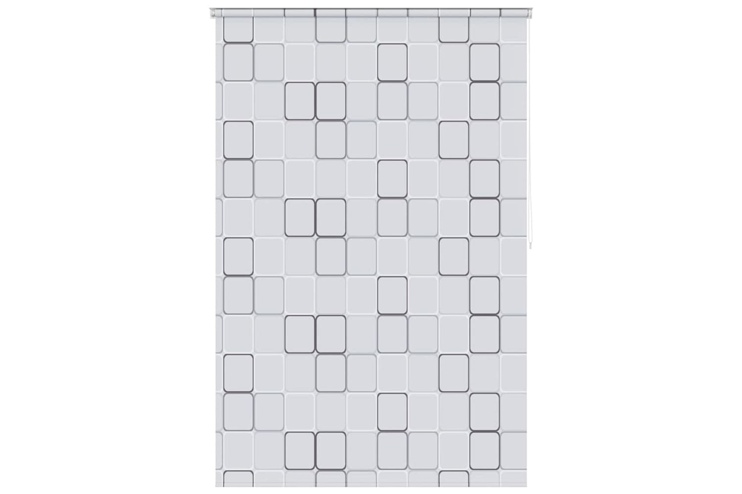 Vidaxl Shower Roller Blind 140x240 Cm Square
