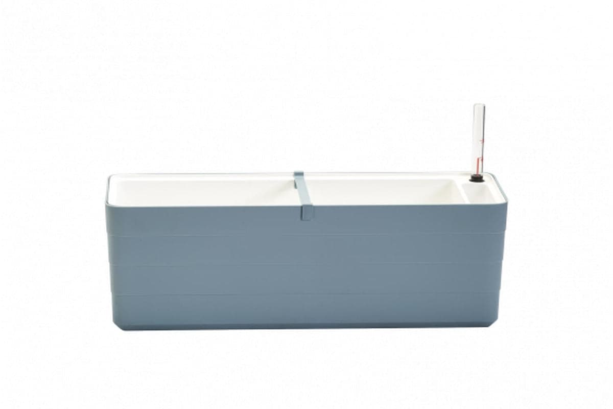 Plastia Berberis Flower Box | Blue & White | 60cm