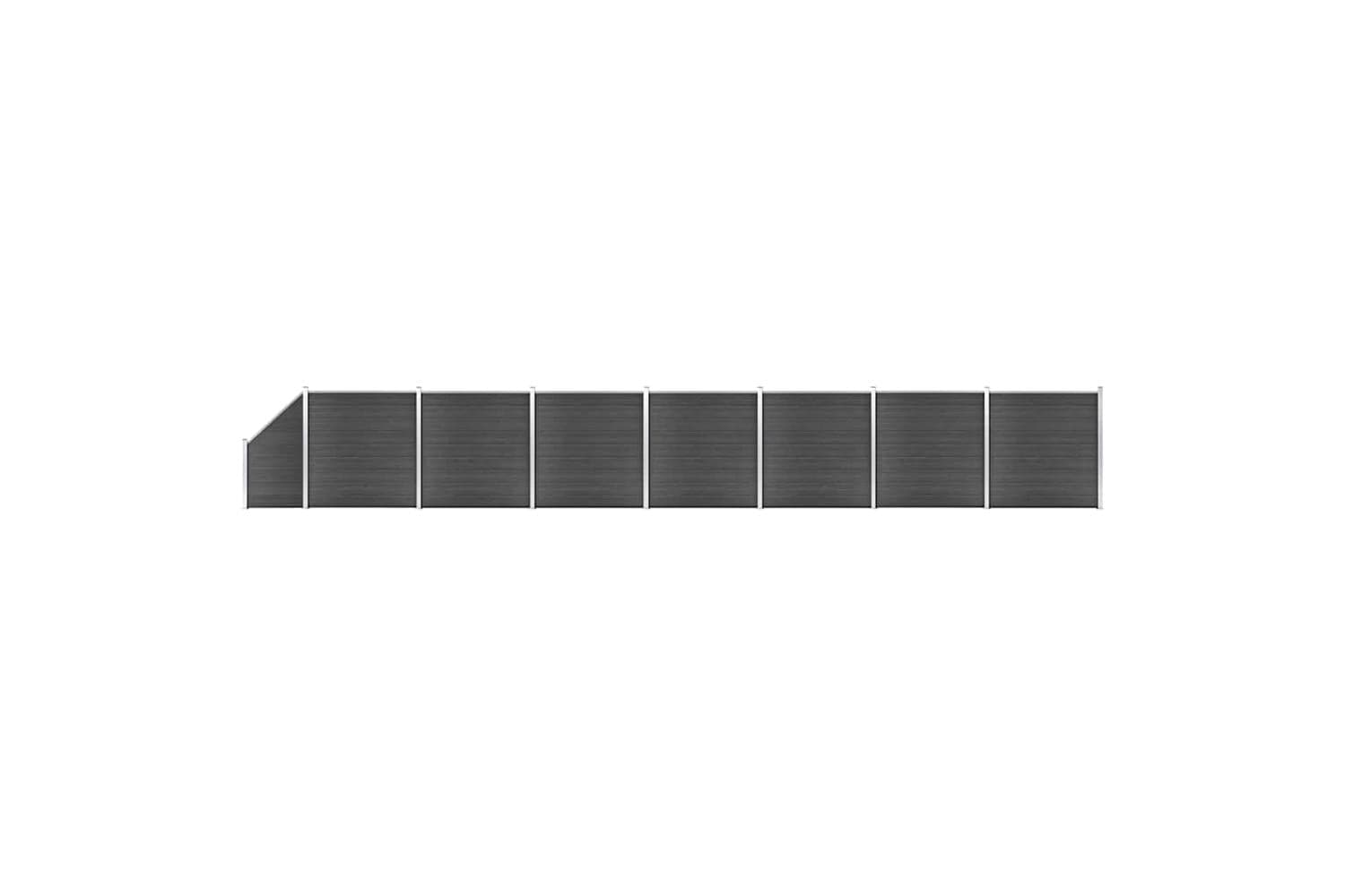 Vidaxl 3070443 Fence Panel Set Wpc 1311x