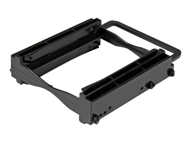 STARTECH.COM - Startech Dual 2.5" SSD/HDD Mounting Bracket for 3.5" Drive Bay - Tool-Less Installation - 2-Drive Adapter Bracket for Desktop Computer (BRACKET225PT) - storage bay adapter