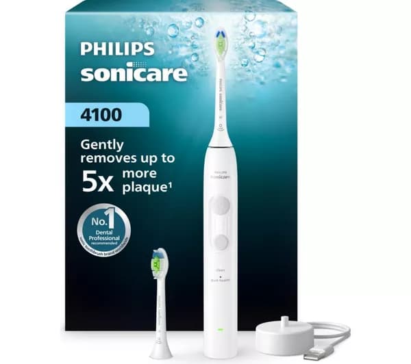 PHILIPS Sonicare 4100 HX4042/41 Electric Toothbrush - White