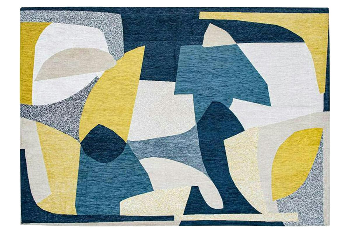 Louis De Poortere | Shapes Duck Song Eco Rug | Multicolour | 100 x 140 cm