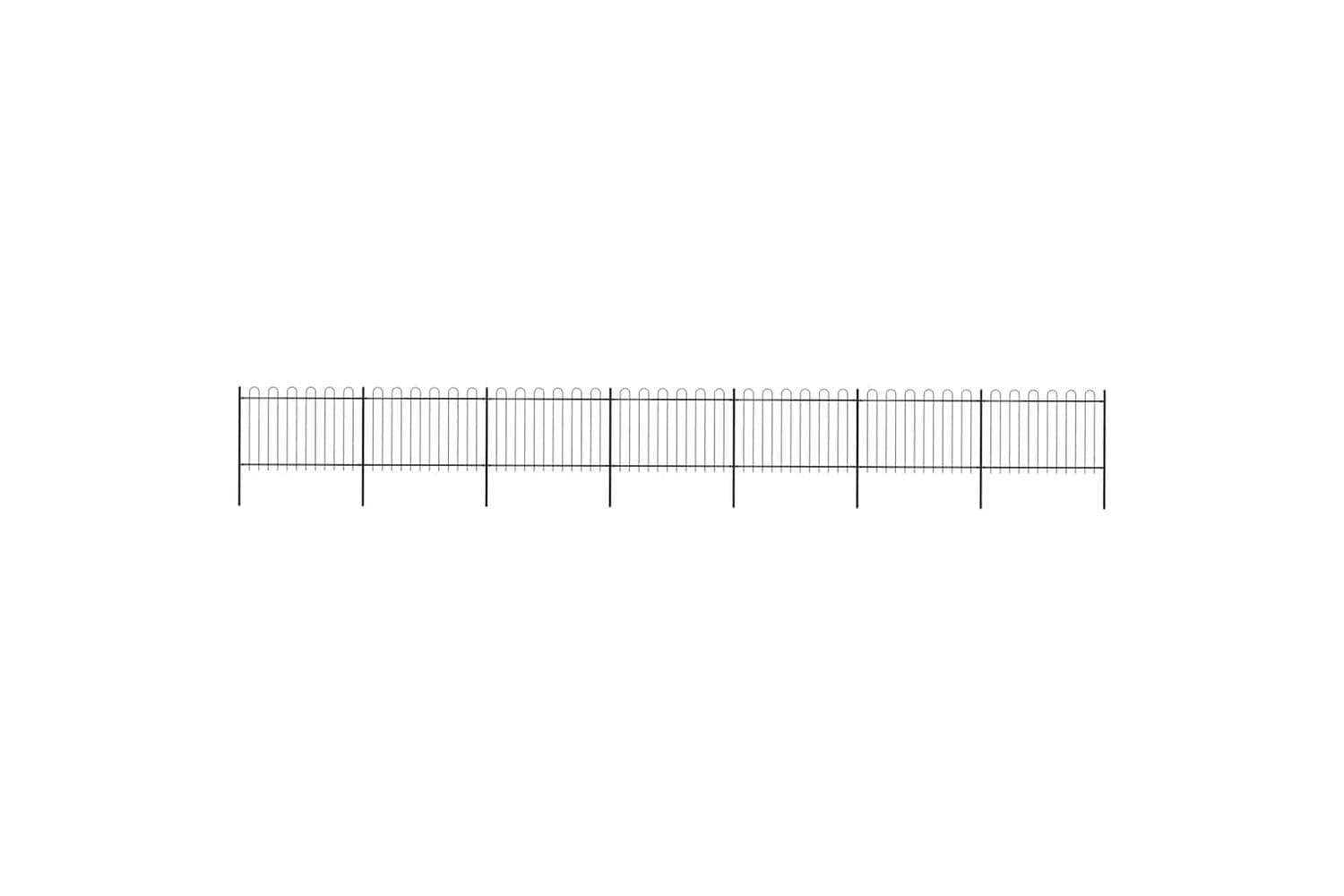 Vidaxl Garden Fence Steel
