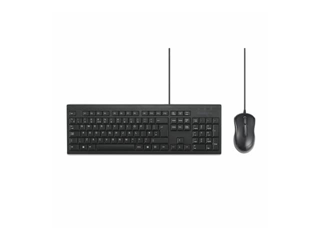 KENSINGTON - KM100 EQ - keyboard and mouse set - QWERTY - UK - black Input Device