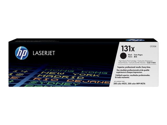 HP - 131x - High Yield - black - original - LaserJet - toner cartridge (CF210X)