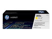 HP - 305A - yellow - original - LaserJet - toner cartridge (CE412A)