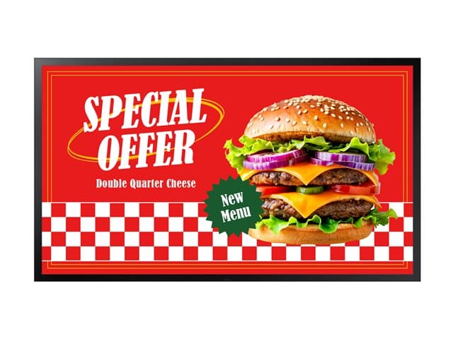 SAMSUNG - OH46DX OHDX Series - 46" Class (45.9" viewable) LED-backlit LCD display - Full HD - outdoor - for digital signage