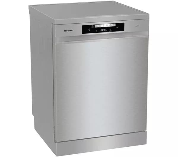 HISENSE HS642D90XUK Full-size Dishwasher - Stainless Steel