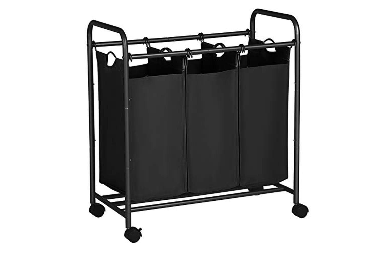 Songmics LSF003B Laundry Hamper 3 x 44 L | Black