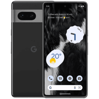 Refurbished Google Pixel 7 Obsidian 6.3" 128GB 5G Unlocked & SIM Free Smartphone