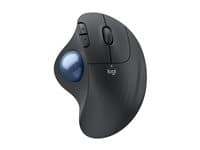 LOGITECH - Ergo Series ERGO M575S - Trackball - ergonomic - optical - 5 buttons - wireless - Bluetooth, 2.4 GHz - Logitech Logi Bolt USB receiver - graphite