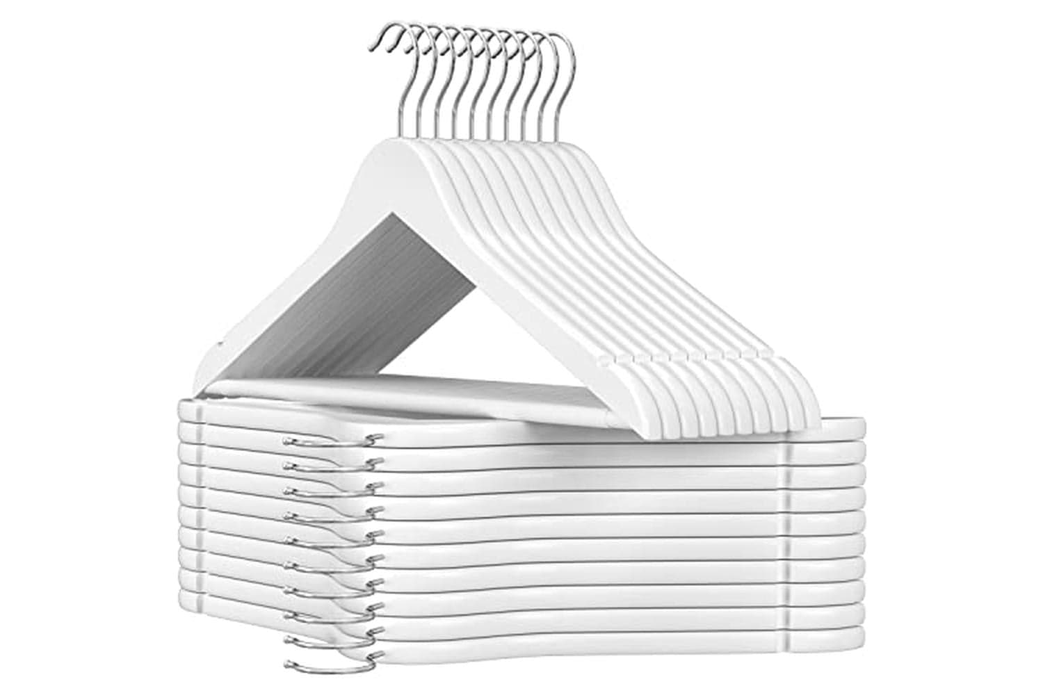 Songmics Wood Coat Hanger