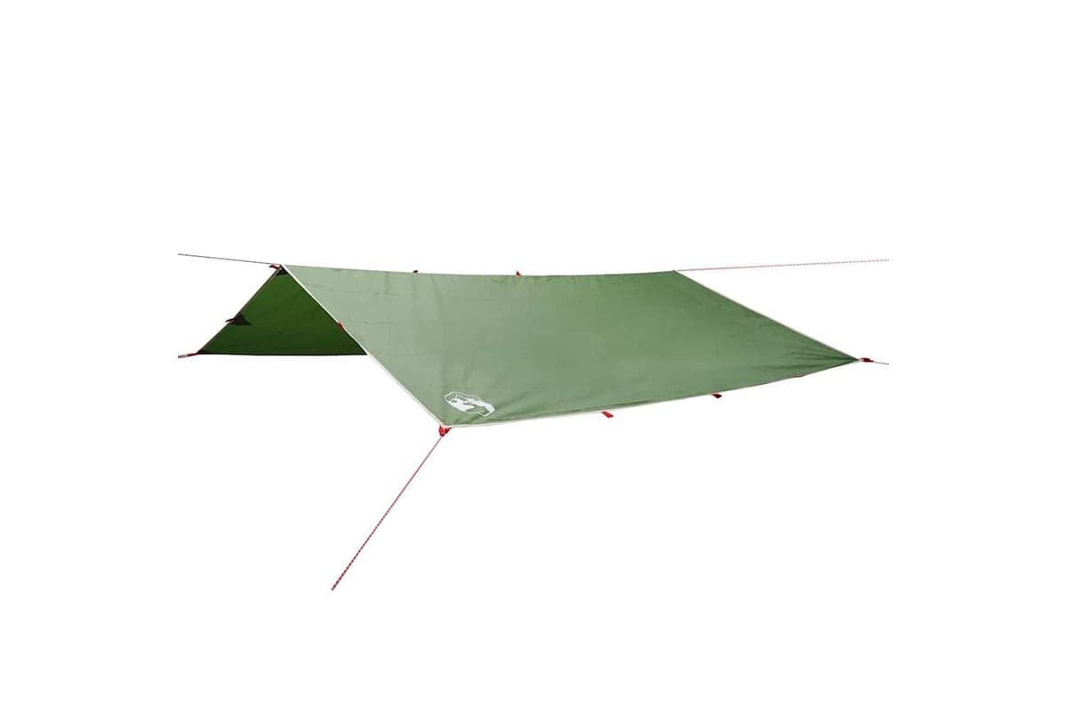 Vidaxl Camping Tarp Green 500x294 Cm Waterproof