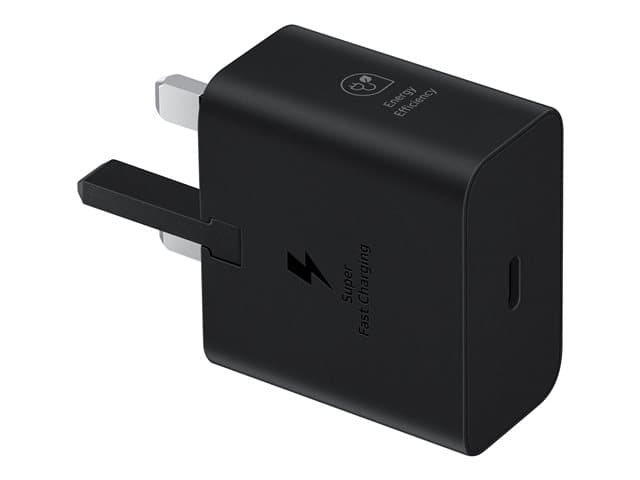 SAMSUNG - EP-T2510 - Power adapter - 25 Watt - 3 A - SFC, PD 3.0 (USB-C) - on cable: USB-C - black