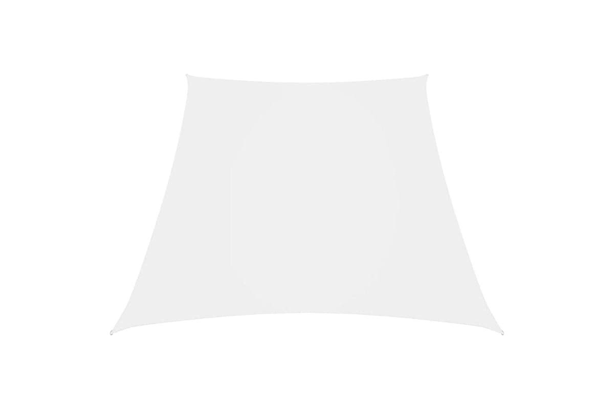 Vidaxl 135298 Sunshade Sail Oxford Fabric Trapezium 3/5x4 M White