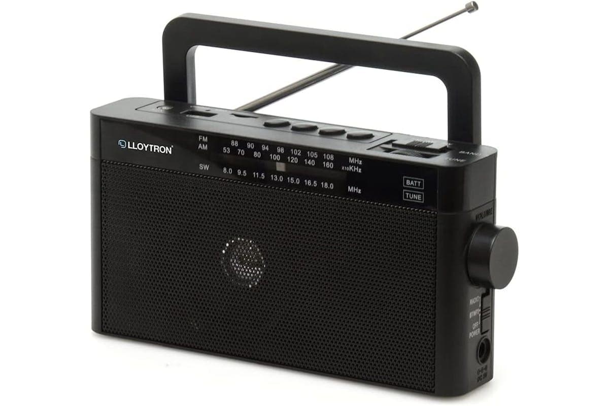 Lloytron 3 Band Rhapsody Rechargeable Portable Radio Musicstream | PP6404