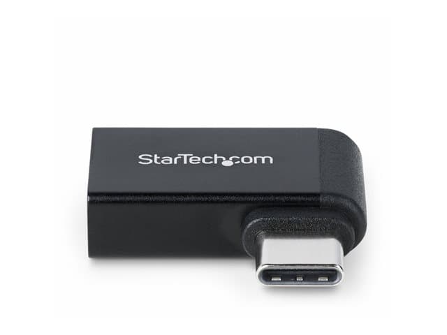 STARTECH.COM - StarTech Right Angled USB-C to USB-A Adapter, USB 5Gbps, Compact USB-C Male to USB-A Female Adapter, Metal Housing, M/F - USB-C adapter - USB-C to USB