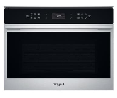 Whirlpool W Collection W7 Built-in Microwave Oven with Grill - Stainless Steel | W7 MW461 UK