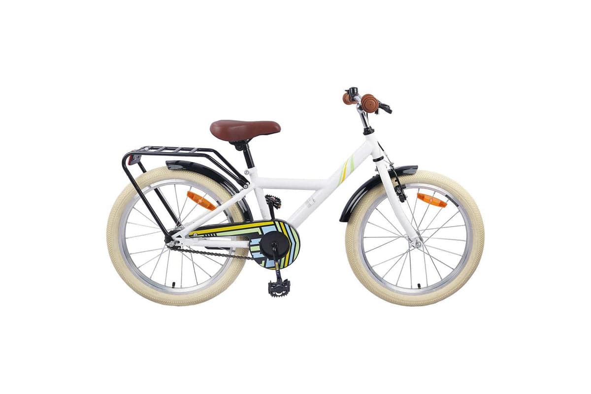 Vidaxl Kids Bike 24'' For 8-12 Years Old White