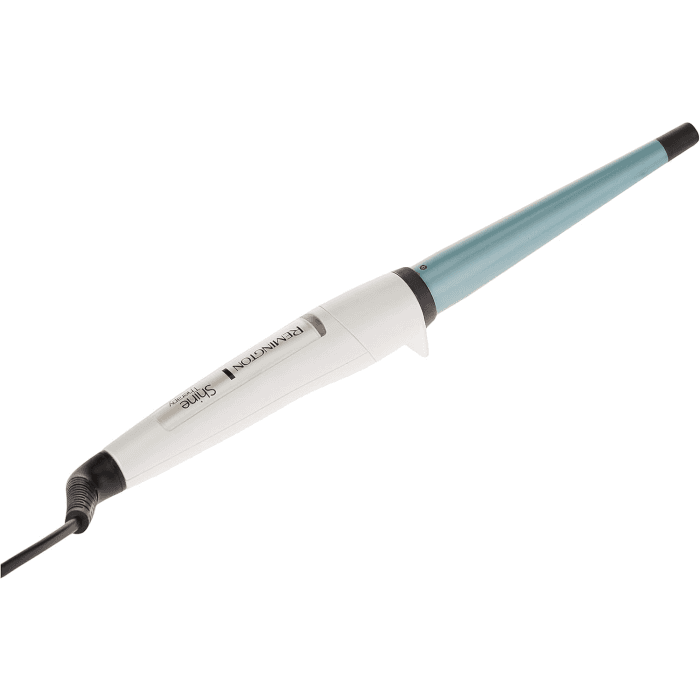 Remington Shine CI53W, Curling Wand, White/Teal