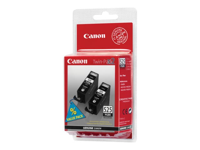CANON - PGI-525PGBK Twin Pack - 2-pack - black - original - ink tank