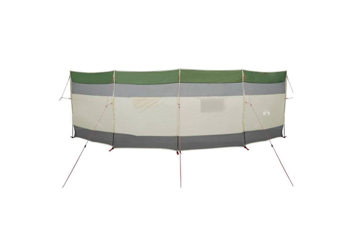 Vidaxl Camping Windbreak Green 510x153 Cm Waterproof