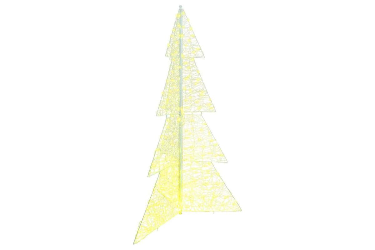 Vidaxl Christmas Tree With 240 Leds Warm White 180 Cm Acrylic