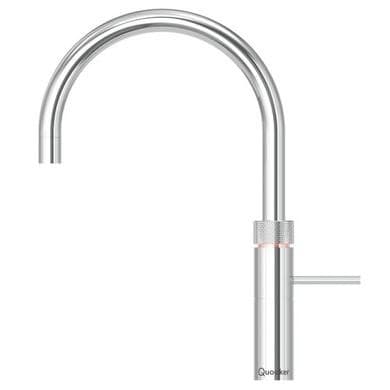 Quooker Fusion Instant Boiling Water Kitchen Tap - Chrome Round Spout