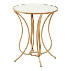 Talia Mirror Top Lamp Table