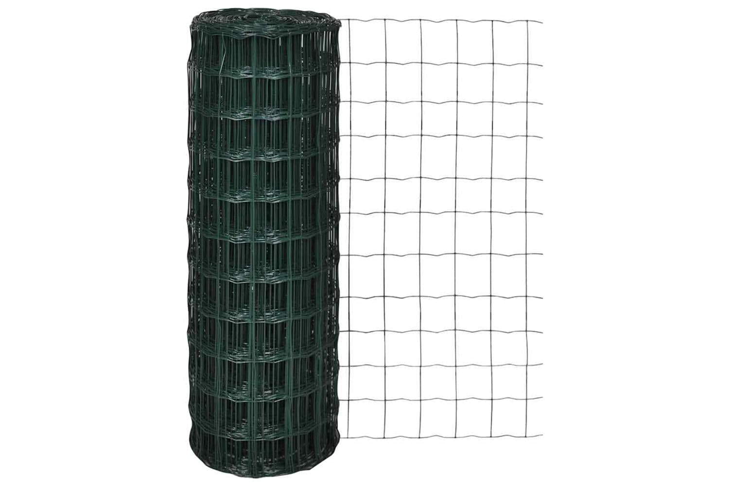 Vidaxl 140587 Euro Fence Steel 10x1.5 M Green