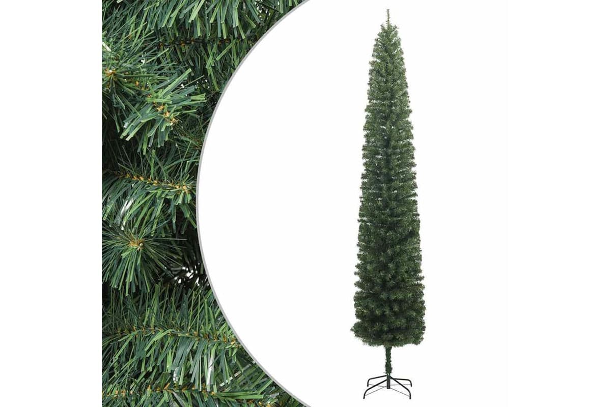 Vidaxl Slim Christmas Tree With Stand 270 Cm Pvc