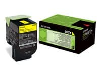 LEXMARK - 802Y - yellow - original - toner cartridge - LCCP, LRP