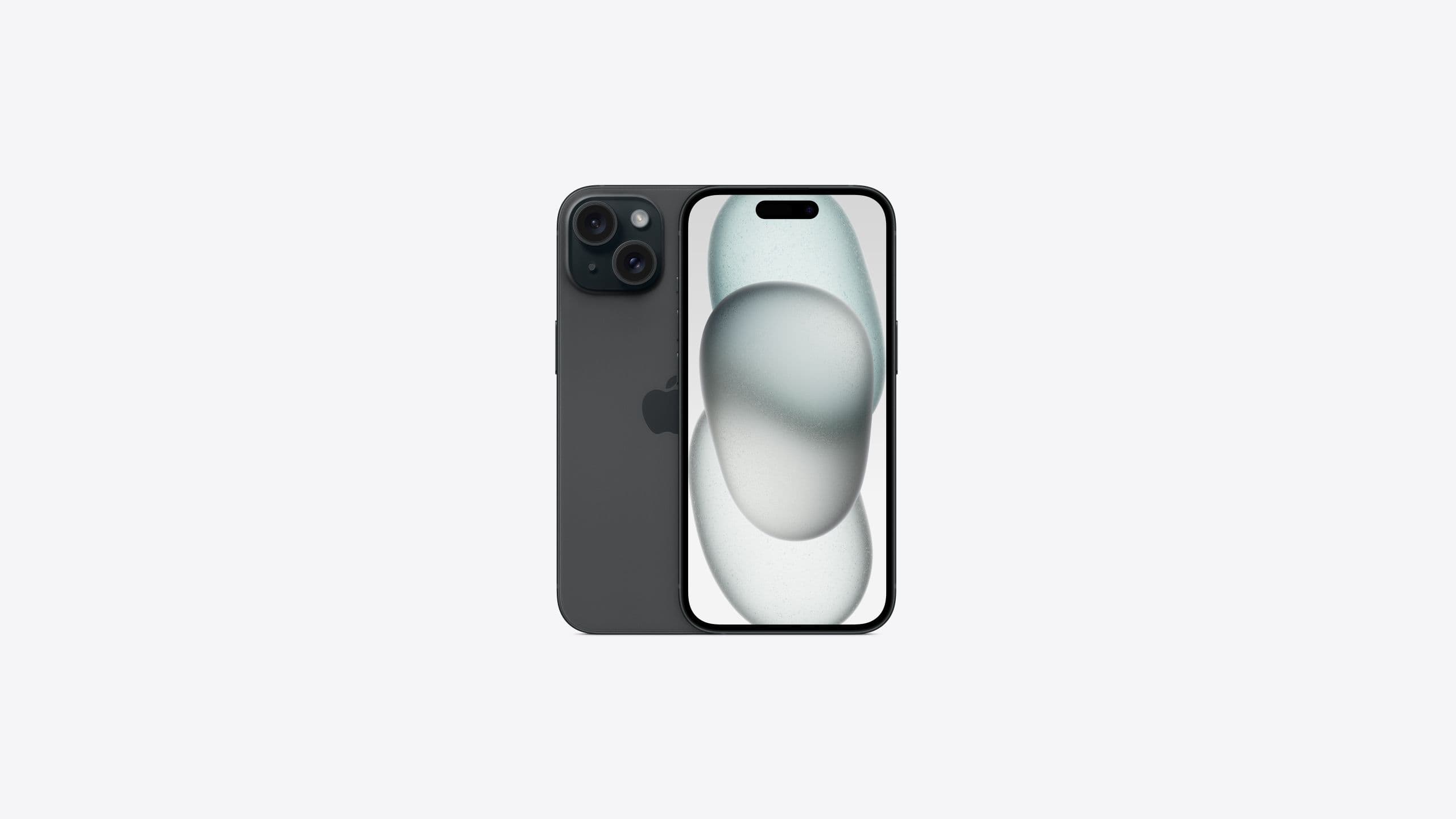 Apple iPhone 15 256GB - Black | MTP63ZD-A