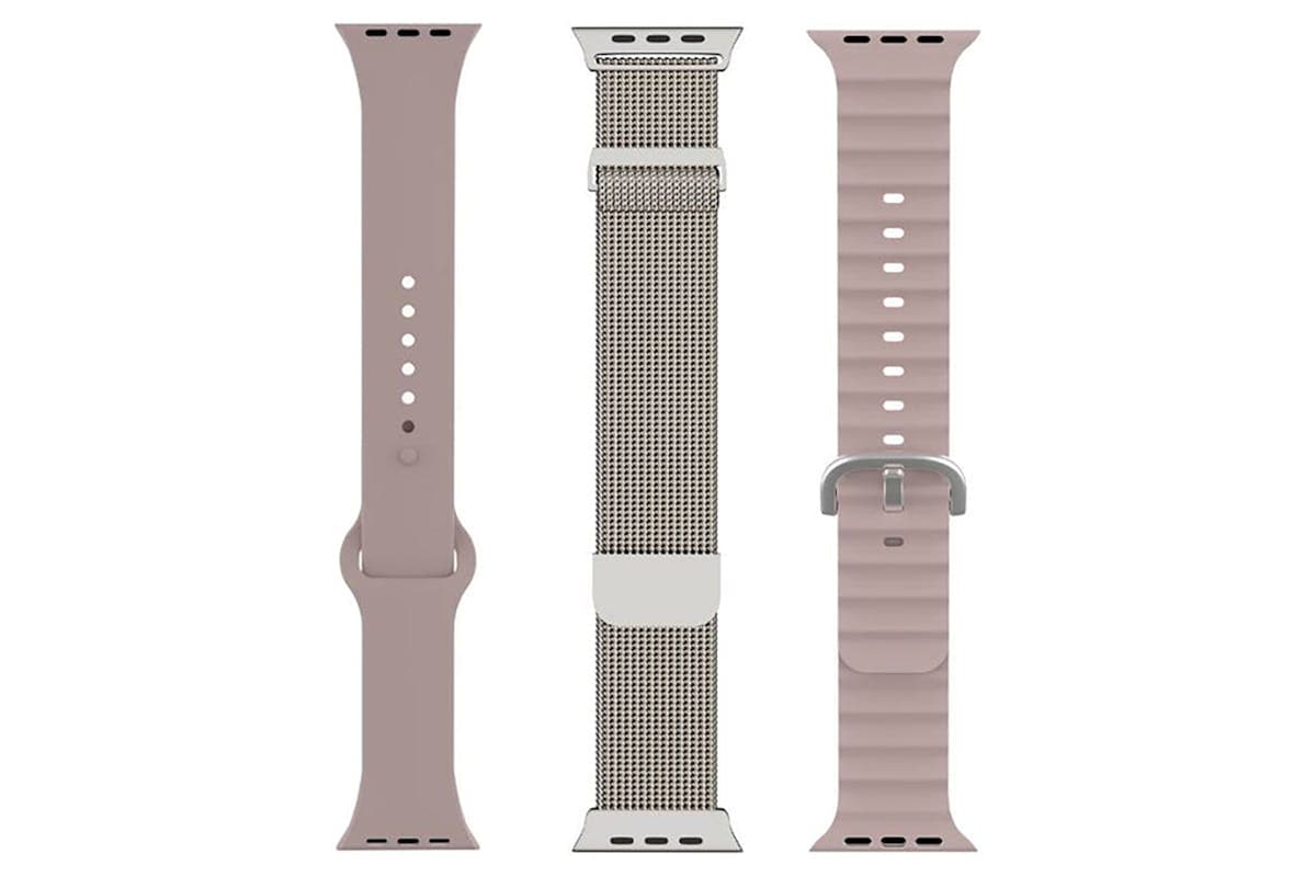 QDOS Apple Watch Strap Bundle | Pink