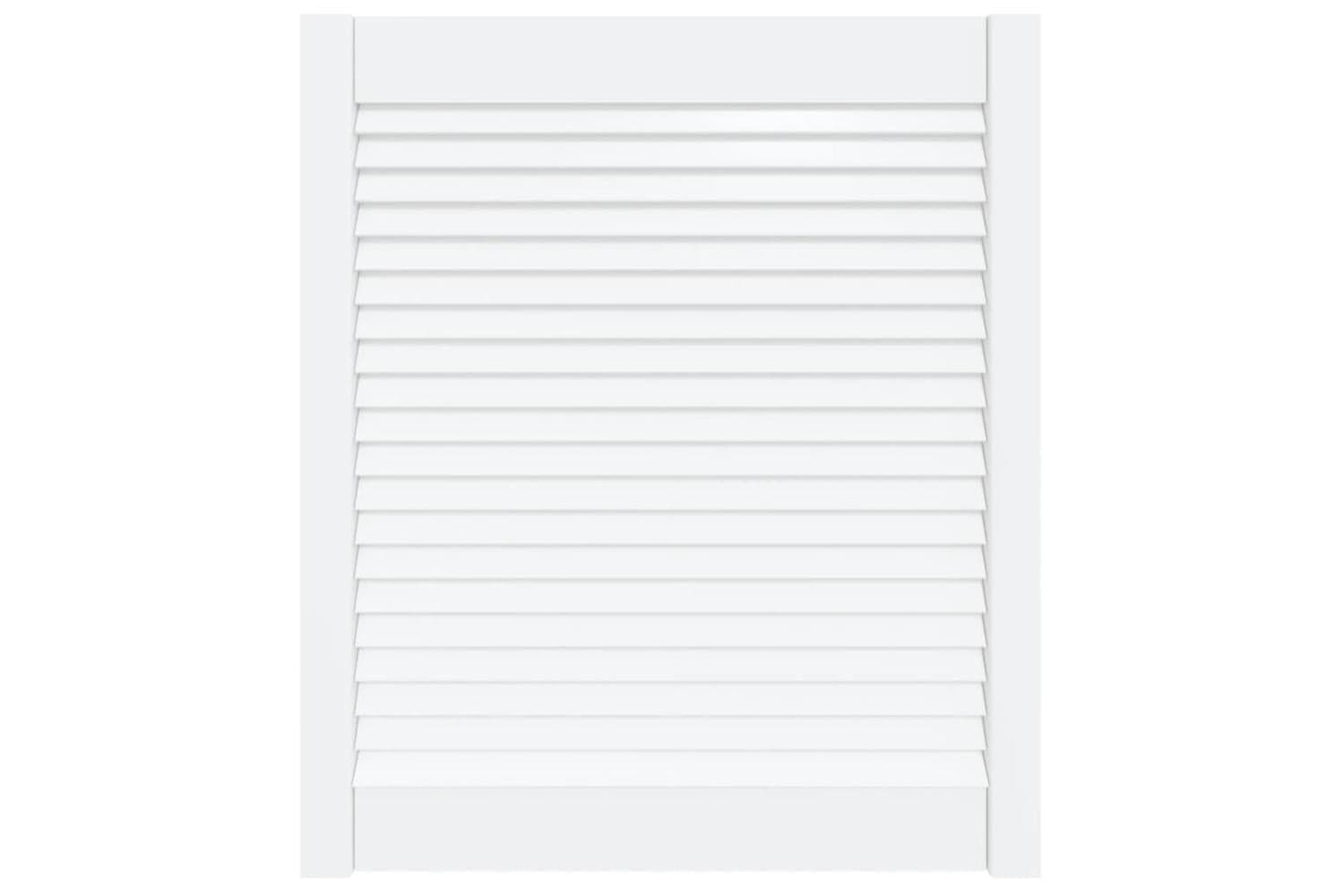 Vidaxl 151166 Louvred Door Solid Pine Wood White 69x59.4cm