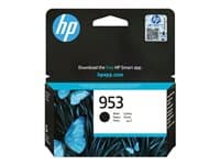 HP - 953 - 20 ml - black - original - Officejet - ink cartridge - for Officejet Pro 7720 Wide Format, 7730 Wide Format, 7740, 8210, 8720, 8730