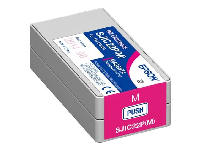 EPSON - SJIC22P(M) - magenta - original - ink cartridge