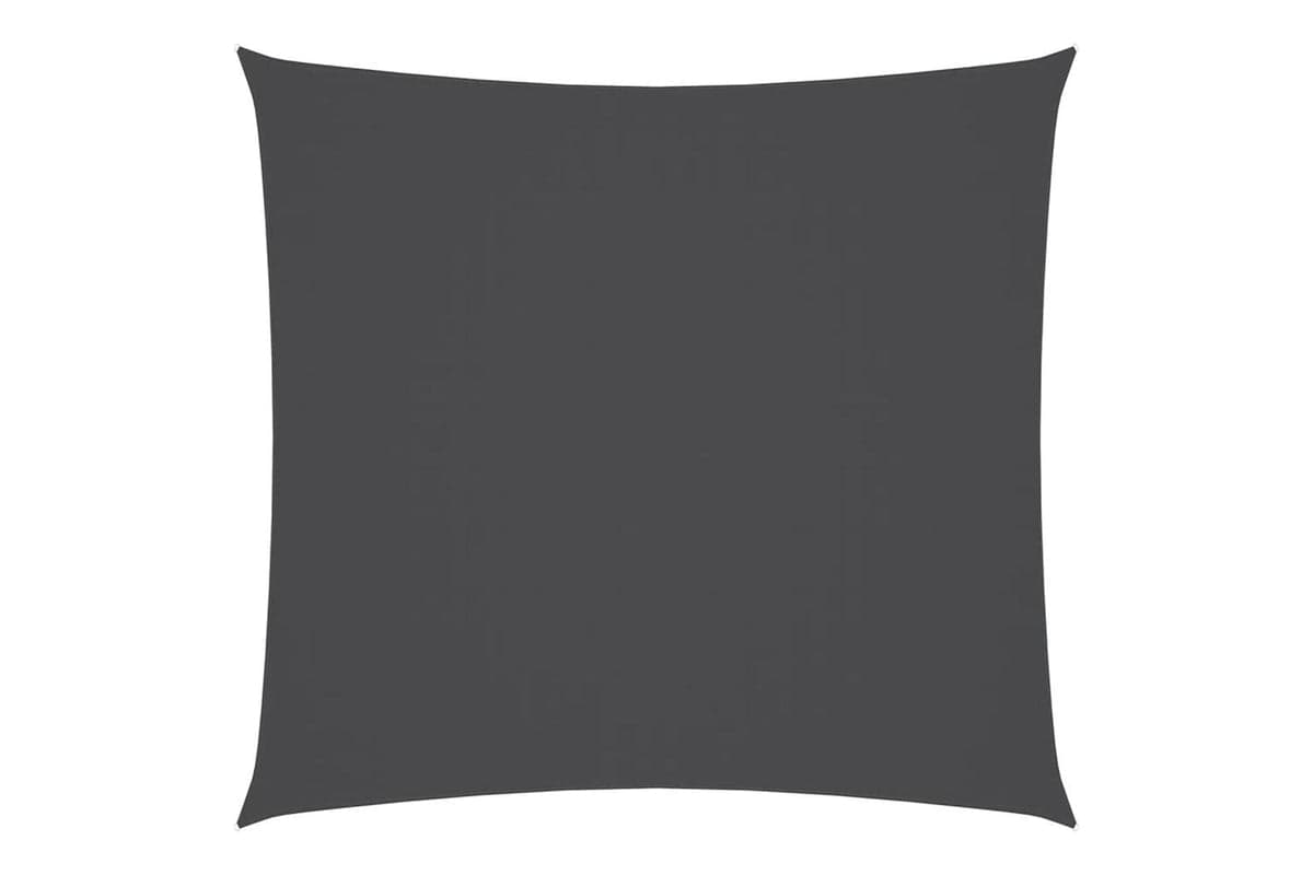 Vidaxl 135086 Sunshade Sail Oxford Fabric Square 5x5 M Anthracite