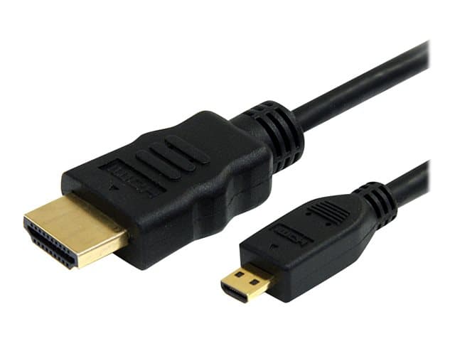 STARTECH.COM - Startech 1m High Speed HDMI Cable with Ethernet HDMI to HDMI Micro - HDMI cable with Ethernet - 1 m
