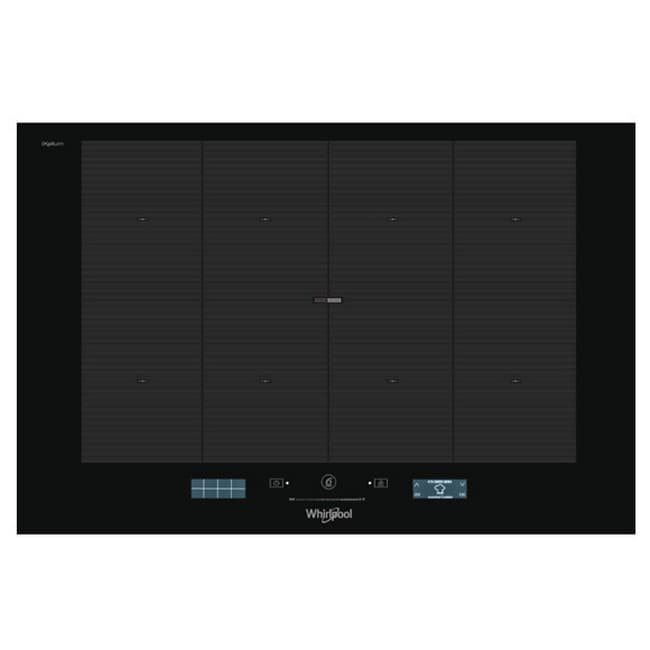 Whirlpool 77cm Induction Glass-Ceramic Hob - Black | SMP778CNE-IXL