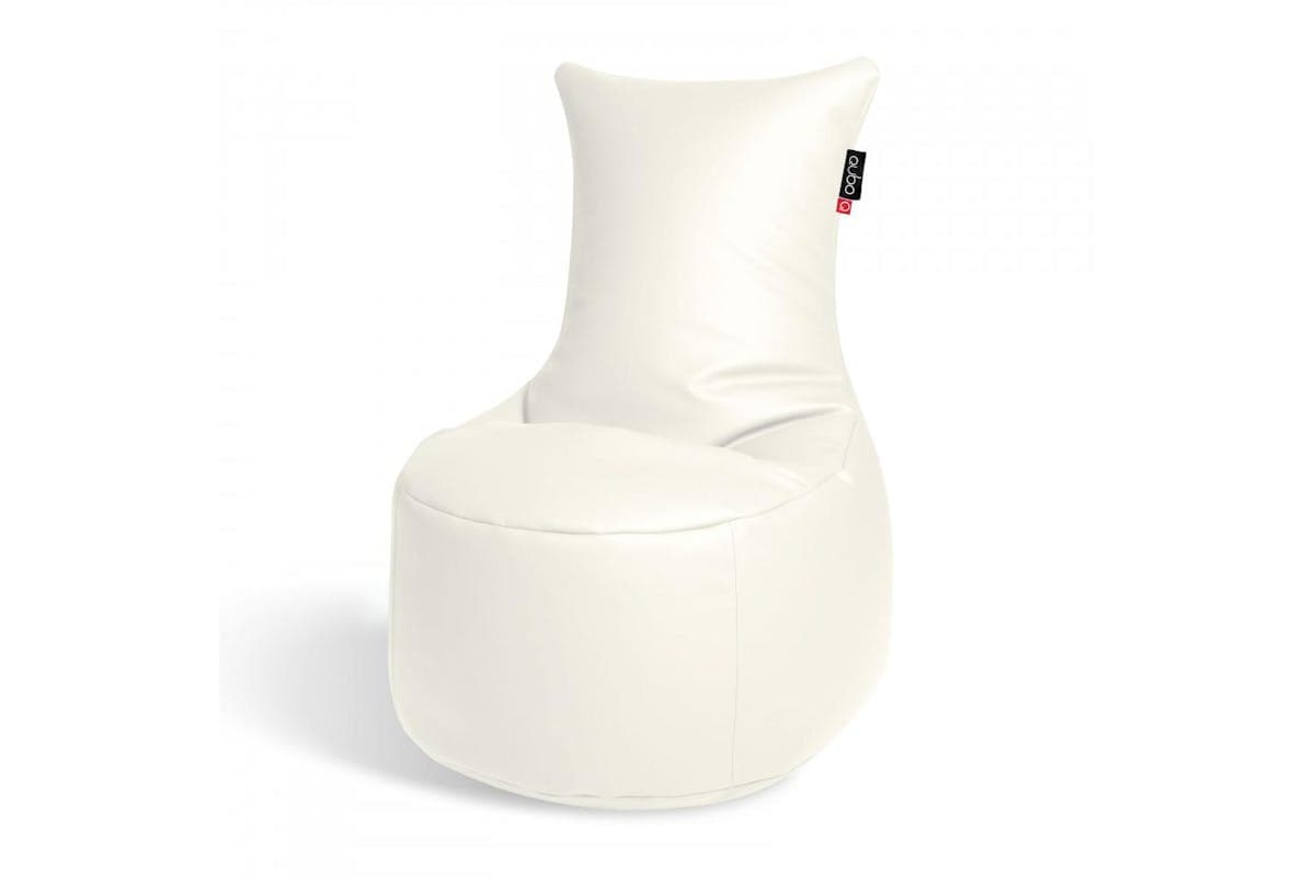 Qubo | Muff | Soft Fit Bean Bag | Coconut