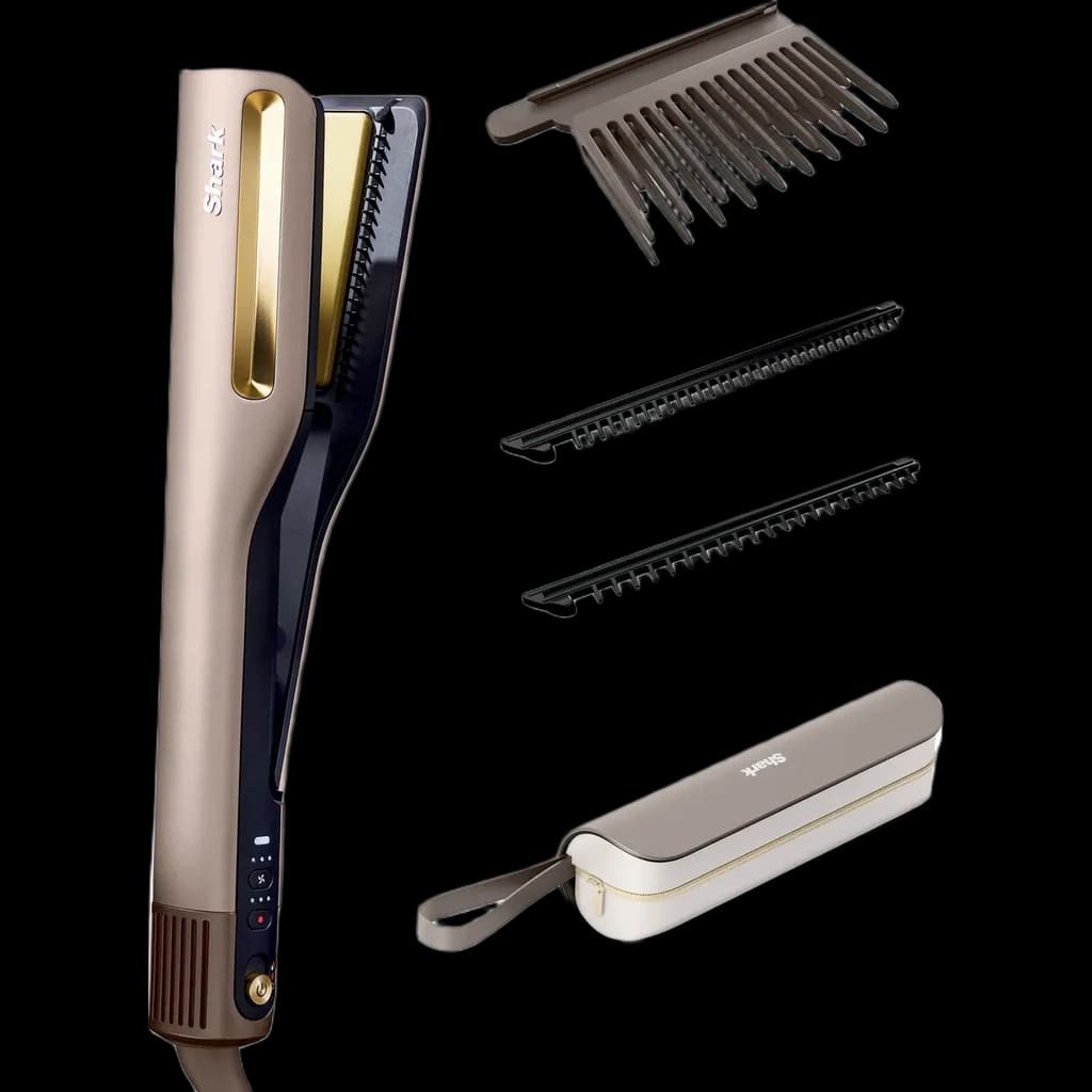 Shark SilkiPro Hair Straightener - Mocha Silver | HT401UKSL