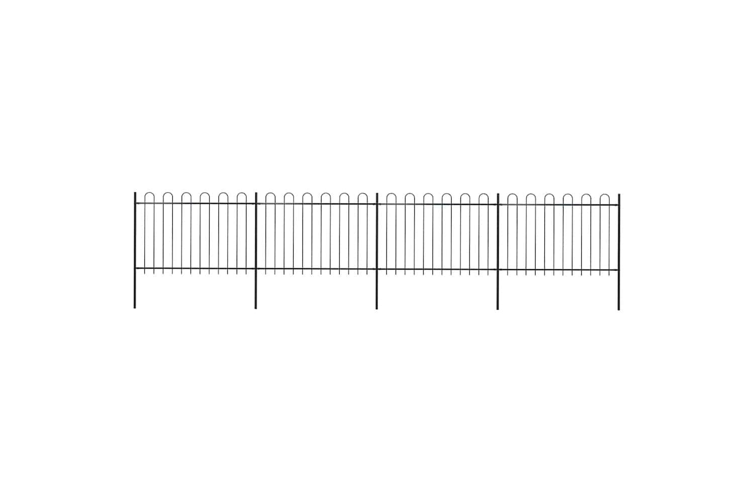 Vidaxl Garden Fence Steel