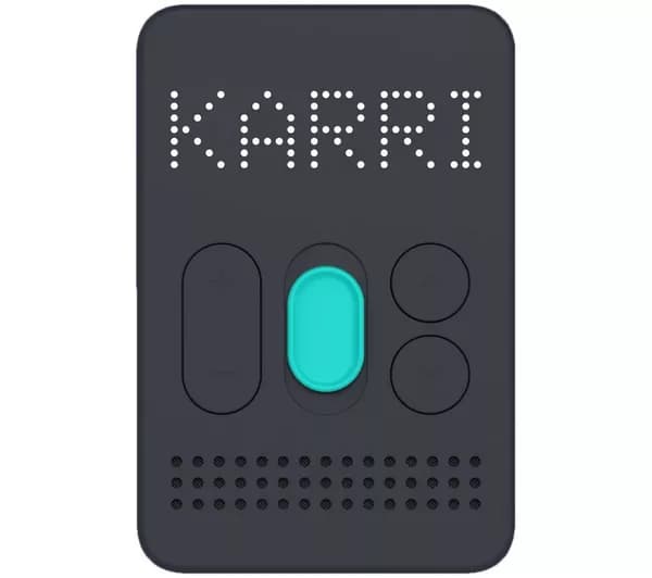 KARRI Messenger 2 Instant Voice Messenger - Black & Turquoise