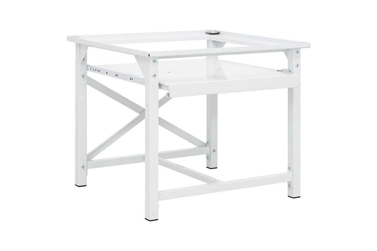 Vidaxl 50449 Washing Machine Pedestal With Pull-out Shelf White