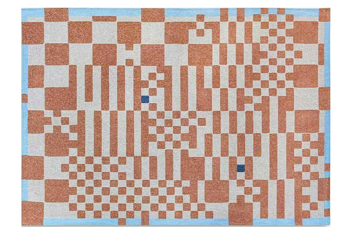 Louis De Poortere | Chess Indoor Eco Rug | Nude| 140 x 200 cm