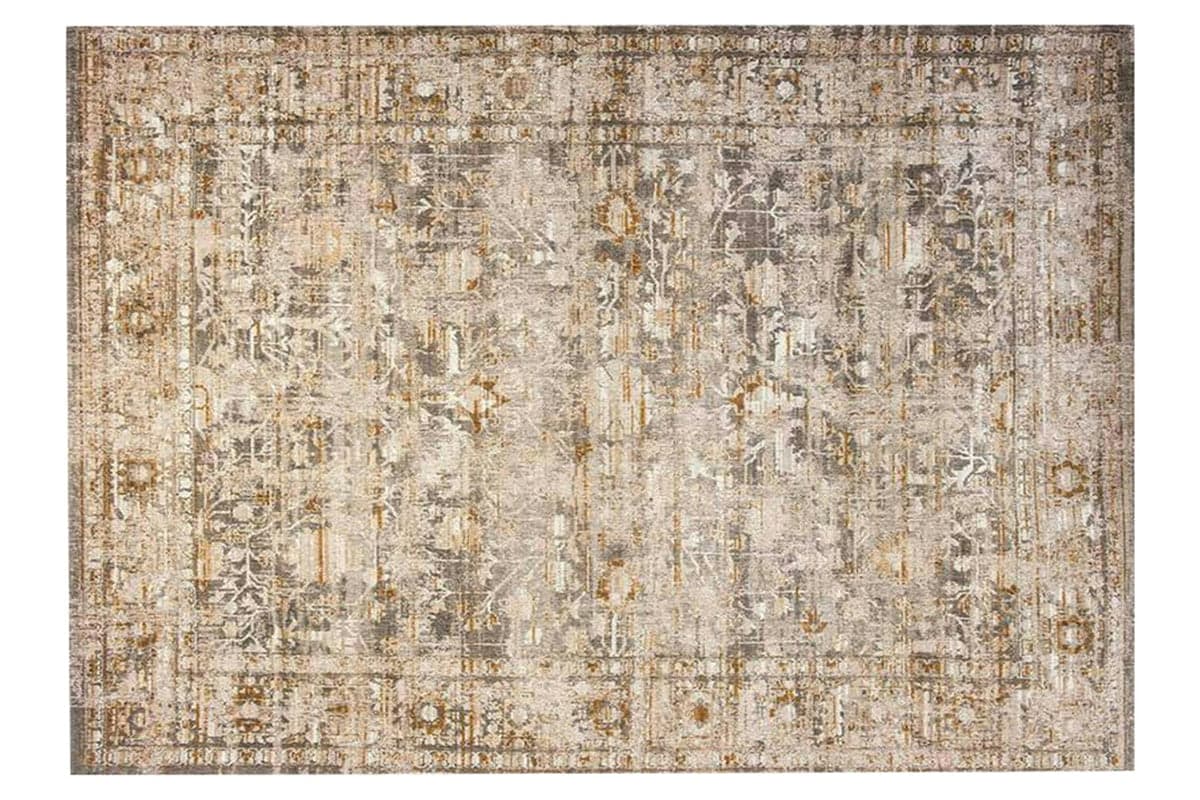 Louis De Poortere | Ushak Eco Rug | Grey/Beige | 140 x 200 cm