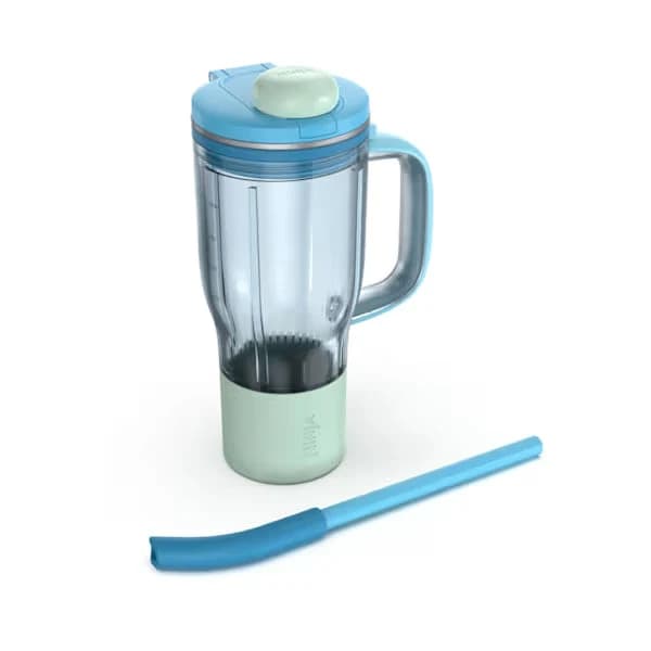 Ninja BlendBOSS 710ml Travel Tumbler Blue Raspberry | XSKDB324LSBL