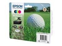 EPSON - 34XL - 4-pack - XL - black, yellow, cyan, magenta - original - ink cartridge