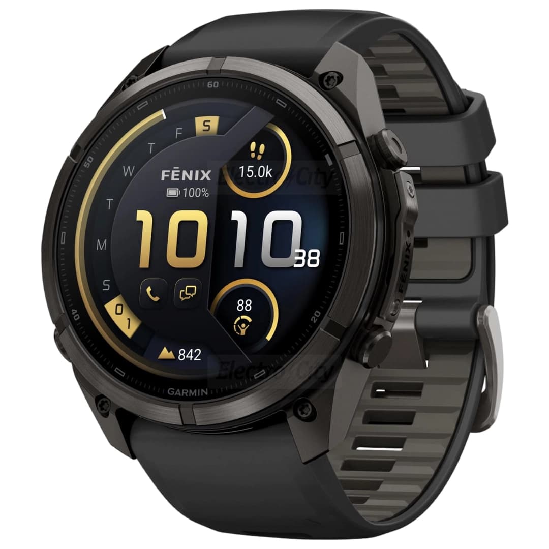 Garmin Fenix 9 Pro 51mm GPS Smartwatch with InReach Connectivity | Carbon Grey Titanium
